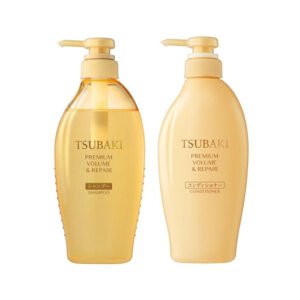 Kit Capilar Tsubaki Premium Volume & Repair Shampoo + Conditioner de 450mL