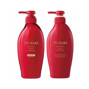 Kit Capilar Tsubaki Premium Moist & Repair Shampoo + Conditioner de 450mL