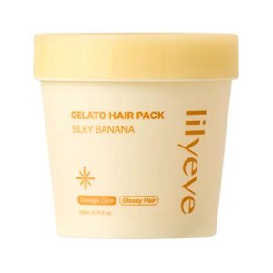 Máscara Capilar Lilyeve Repair Turn Gelato Hair Pack Silky Banana de 200mL